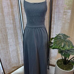 Old Navy Charcoal Maxi Dress